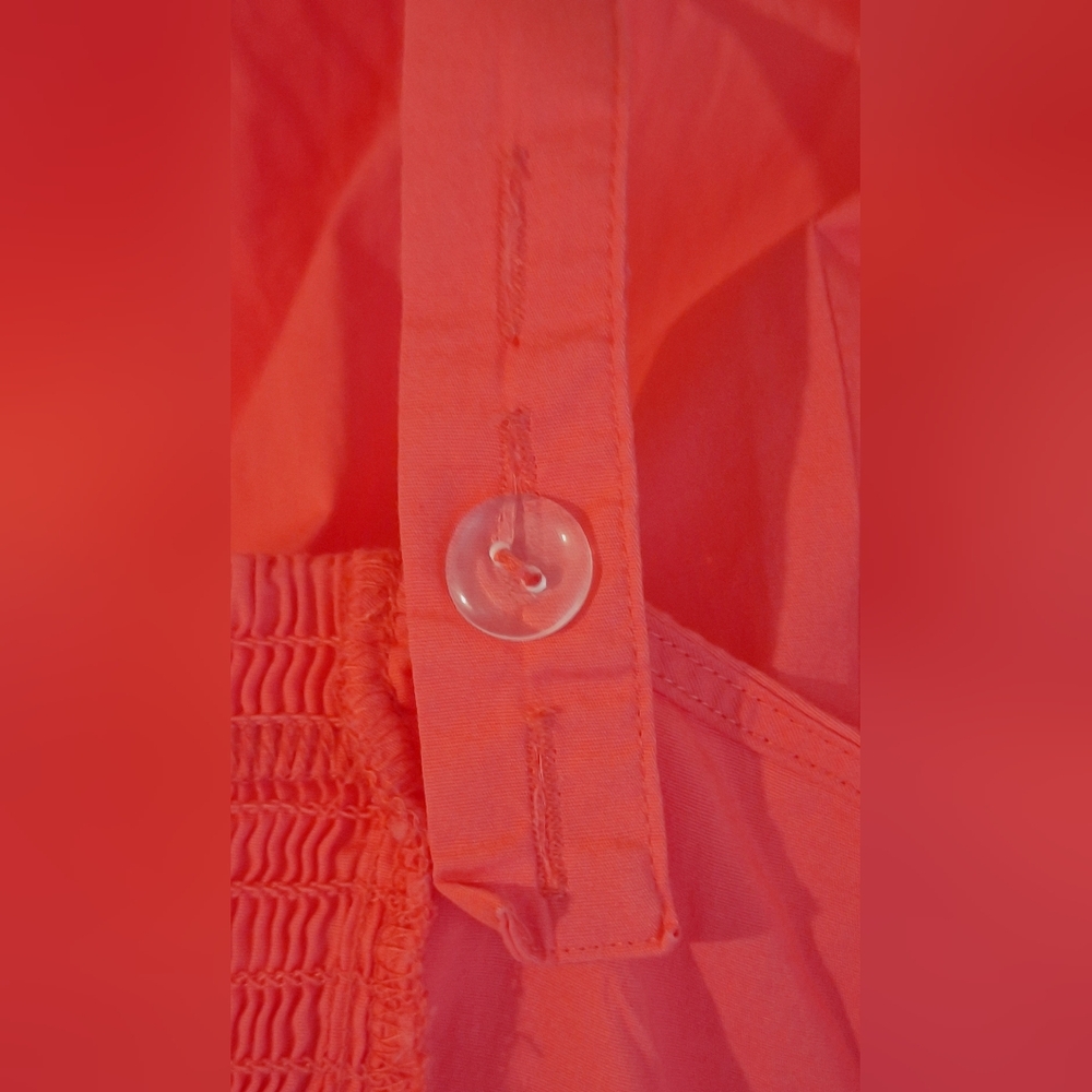 AVA & VIV Vibrant Coral Sundress - Picture 3 of 7